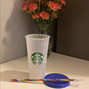💙💜💚❤️🧡Starbucks Limited Edition Confetti Cup